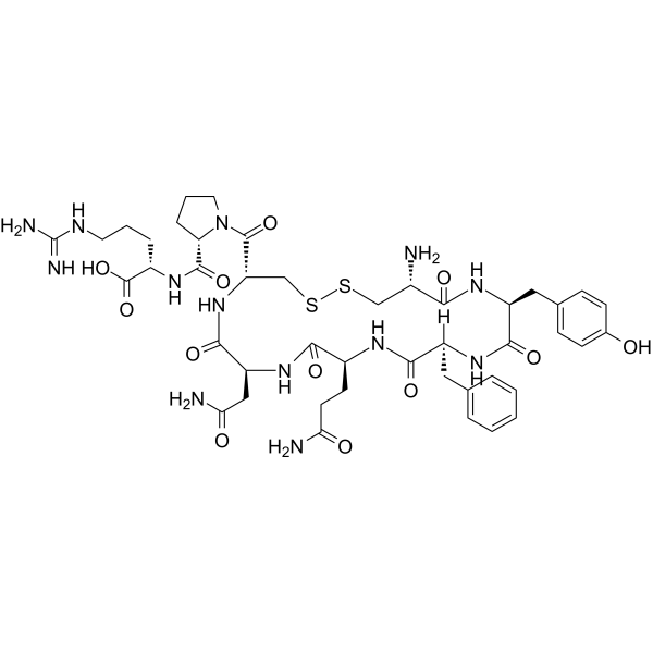 [Deglycinamide9, Arginine8]-Vasopressin 37552-33-3